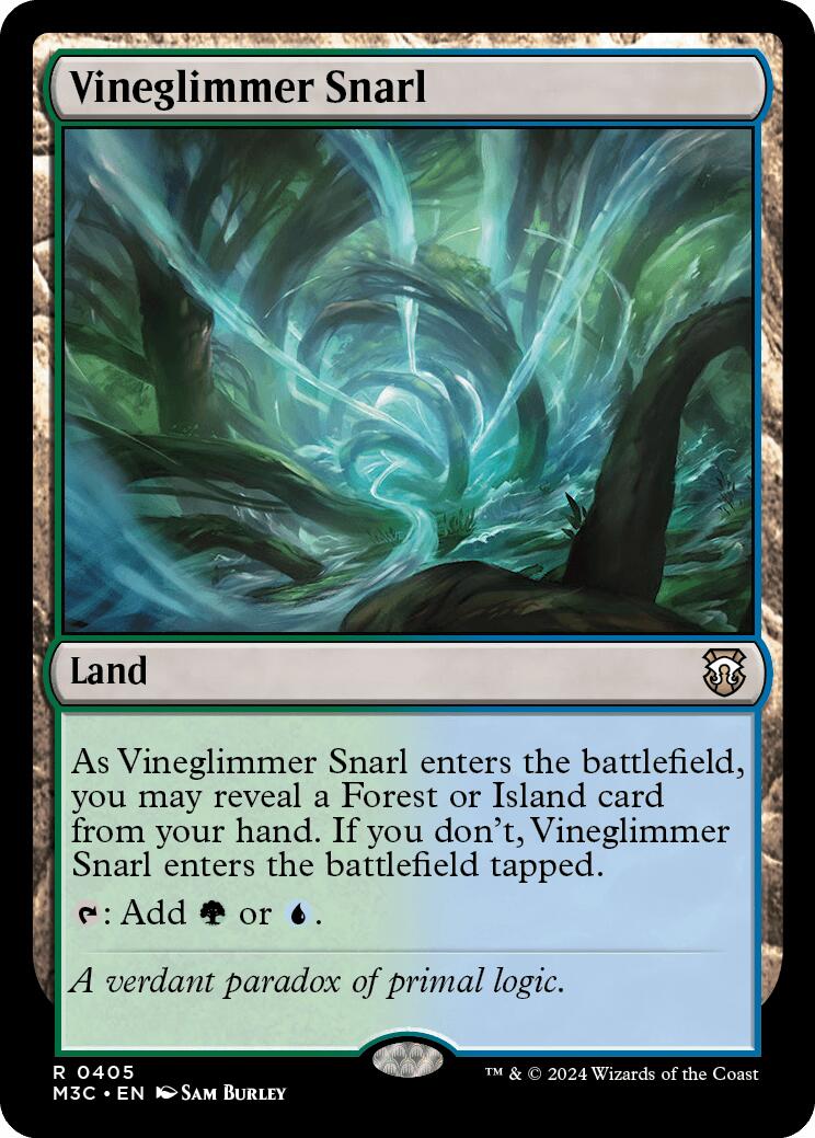 Vineglimmer Snarl [Modern Horizons 3 Commander] | Rock City Comics