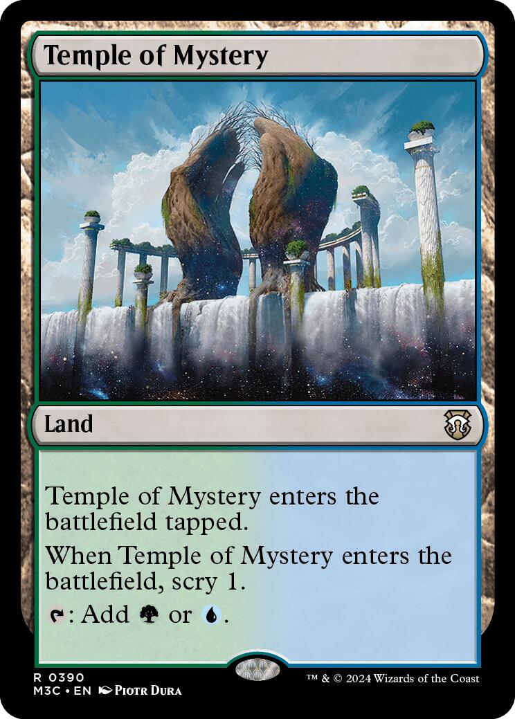 Temple of Mystery [Modern Horizons 3 Commander] | Rock City Comics