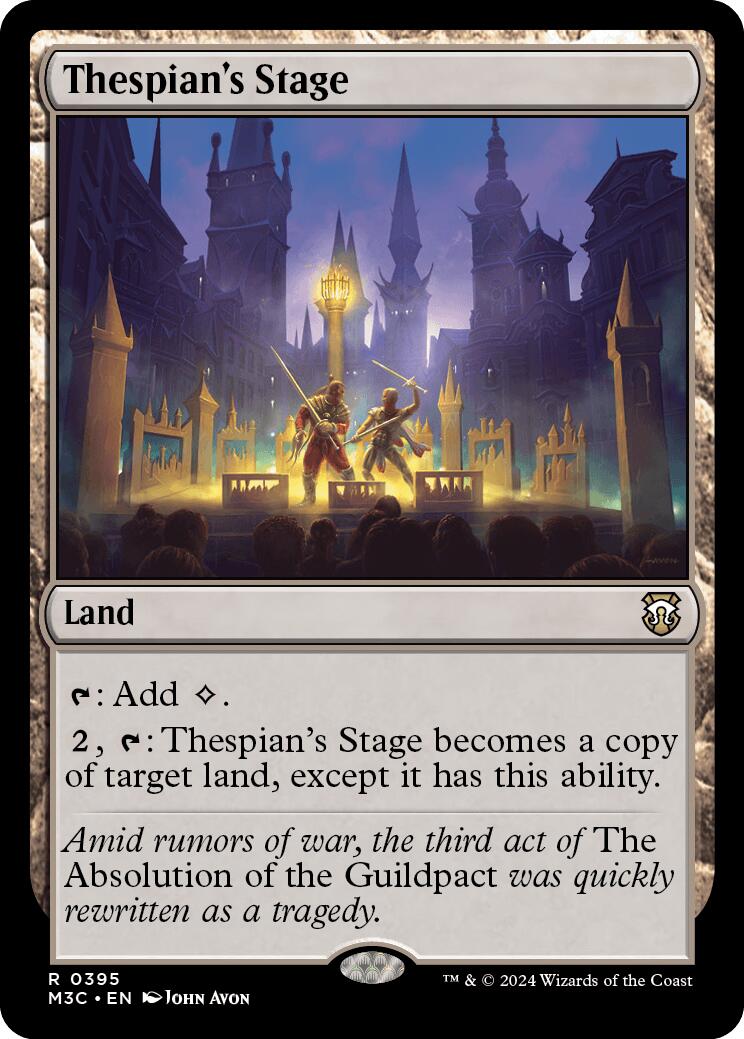 Thespian's Stage [Modern Horizons 3 Commander] | Rock City Comics