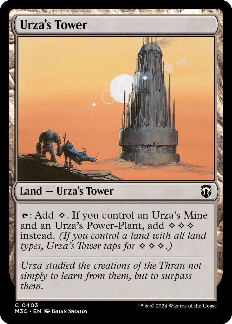 Urza's Tower [Modern Horizons 3 Commander] | Rock City Comics