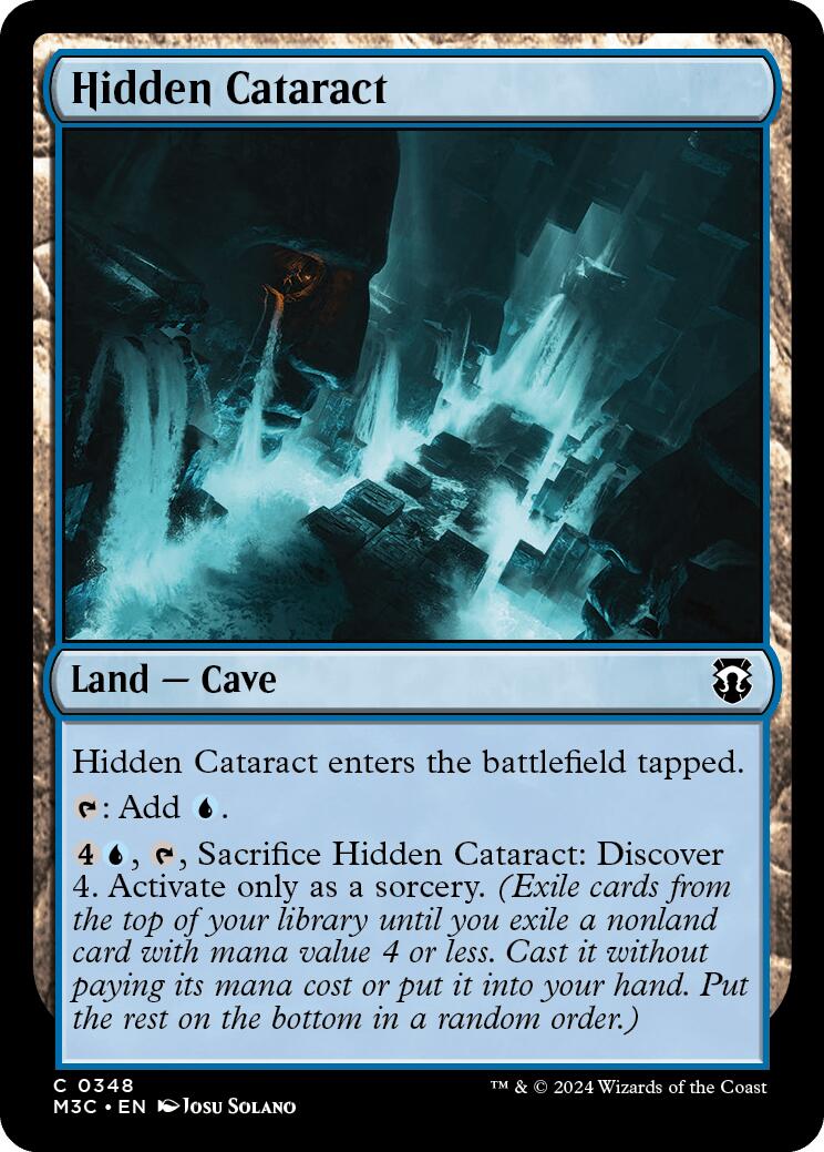 Hidden Cataract [Modern Horizons 3 Commander] | Rock City Comics