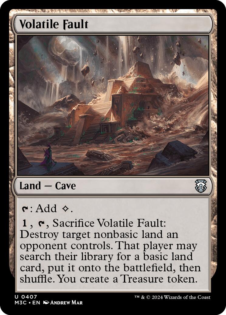 Volatile Fault [Modern Horizons 3 Commander] | Rock City Comics