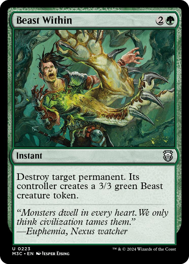 Beast Within [Modern Horizons 3 Commander] | Rock City Comics