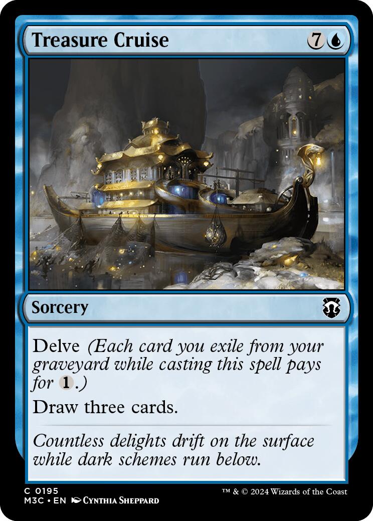 Treasure Cruise [Modern Horizons 3 Commander] | Rock City Comics