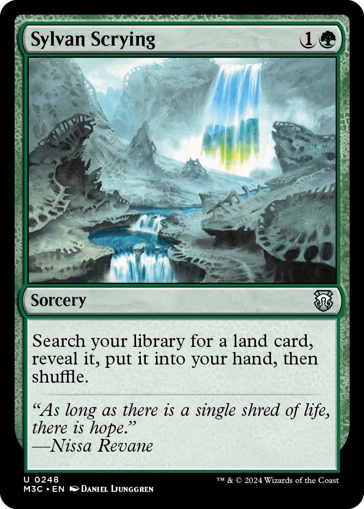 Sylvan Scrying [Modern Horizons 3 Commander] | Rock City Comics