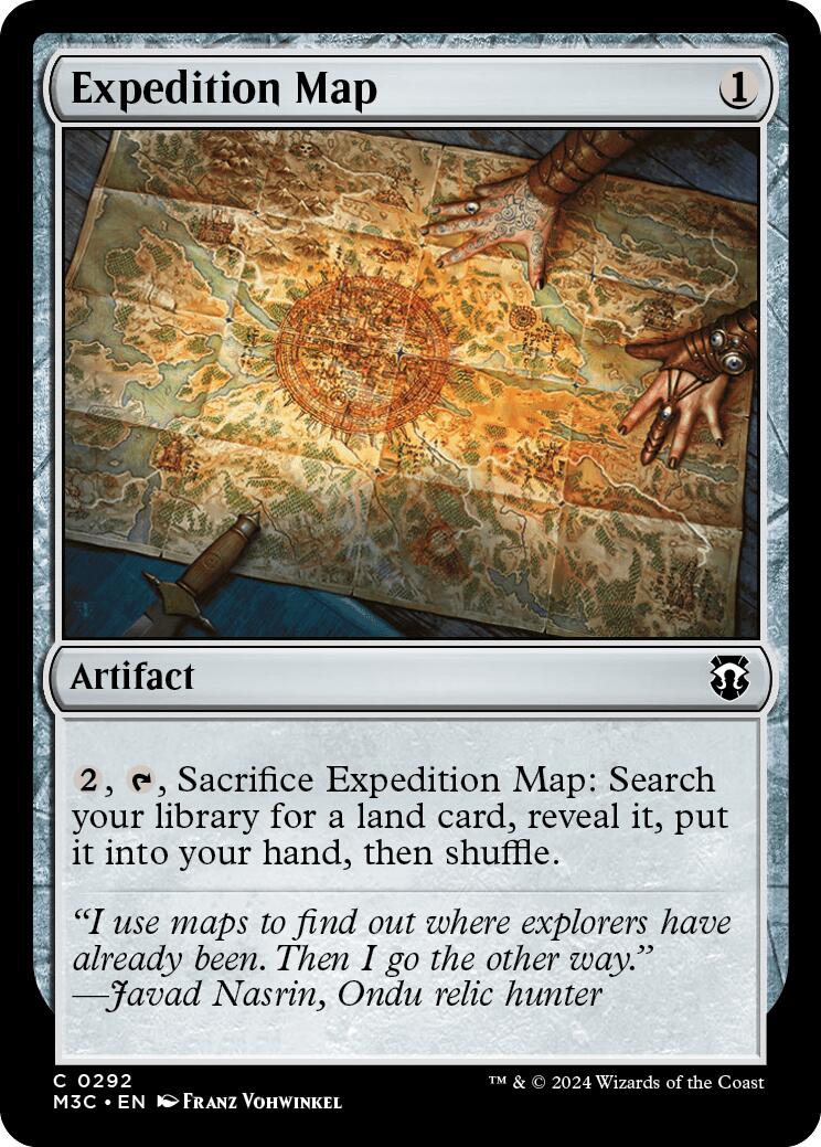 Expedition Map [Modern Horizons 3 Commander] | Rock City Comics