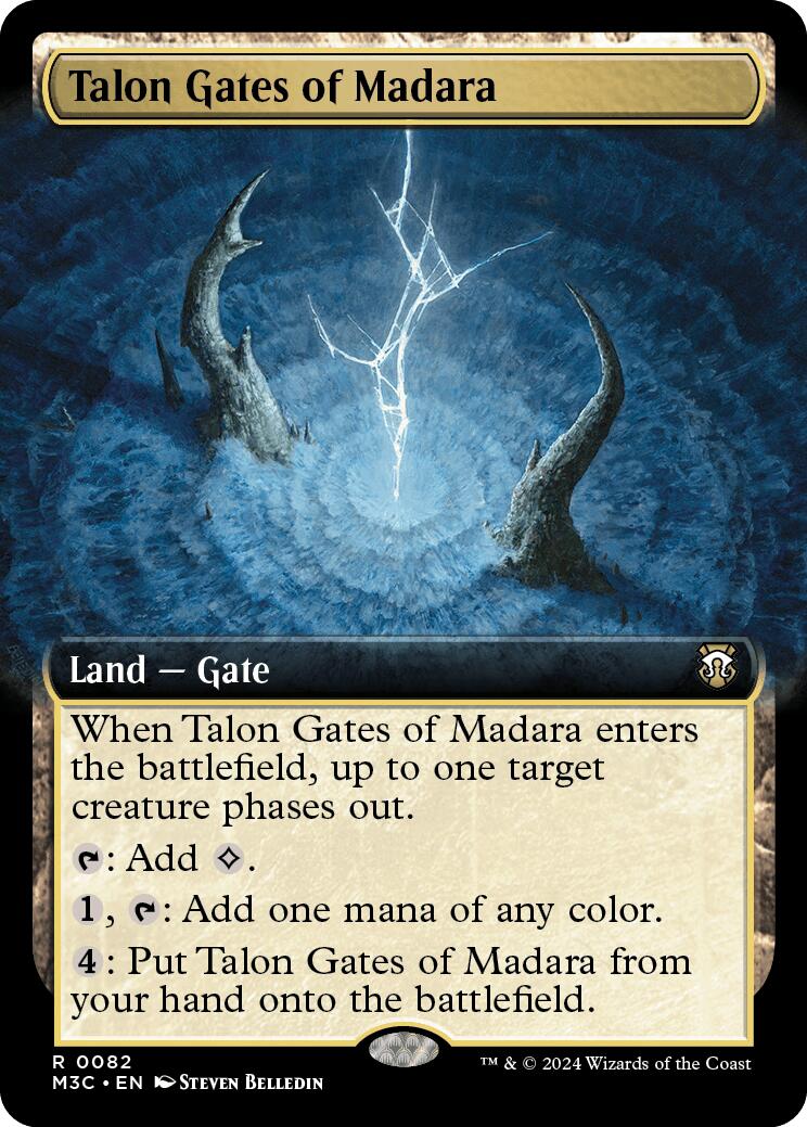 Talon Gates of Madara (Extended Art) [Modern Horizons 3 Commander] | Rock City Comics