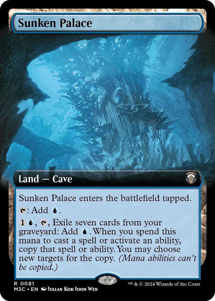 Sunken Palace (Extended Art) [Modern Horizons 3 Commander] | Rock City Comics