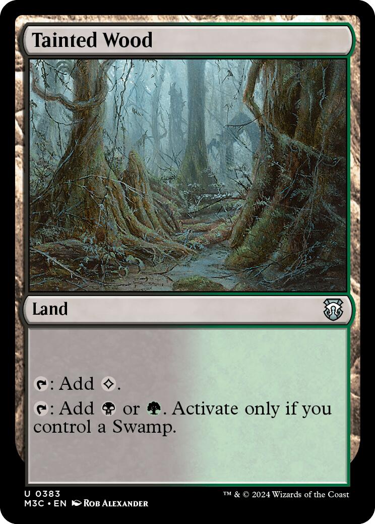 Tainted Wood [Modern Horizons 3 Commander] | Rock City Comics