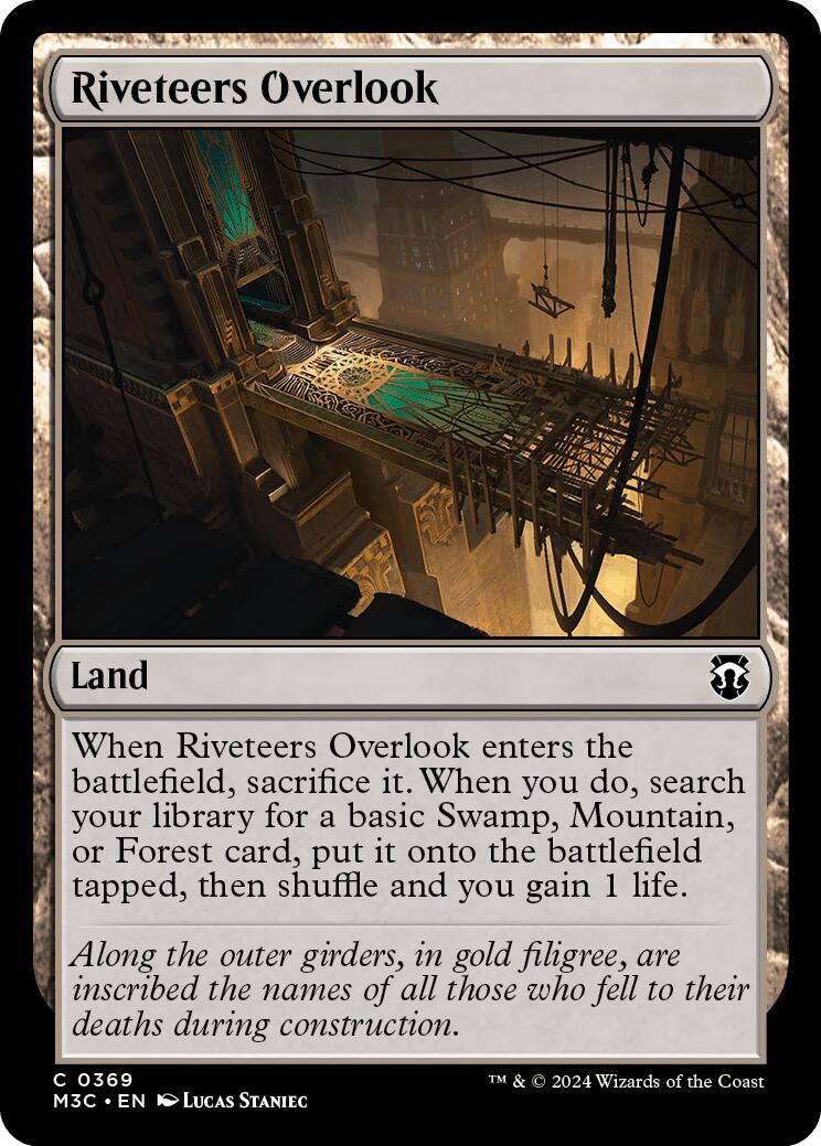 Riveteers Overlook [Modern Horizons 3 Commander] | Rock City Comics