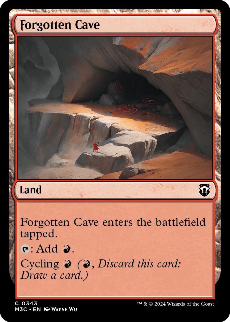 Forgotten Cave [Modern Horizons 3 Commander] | Rock City Comics