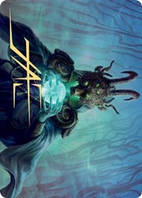 Masked Vandal Art Card (Gold-Stamped Signature) [Kaldheim Art Series] | Rock City Comics