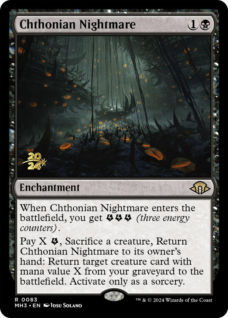 Chthonian Nightmare [Modern Horizons 3 Prerelease Promos] | Rock City Comics