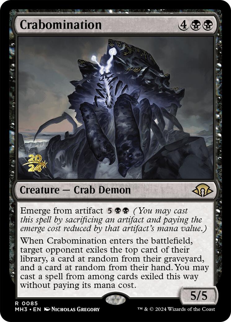 Crabomination [Modern Horizons 3 Prerelease Promos] | Rock City Comics