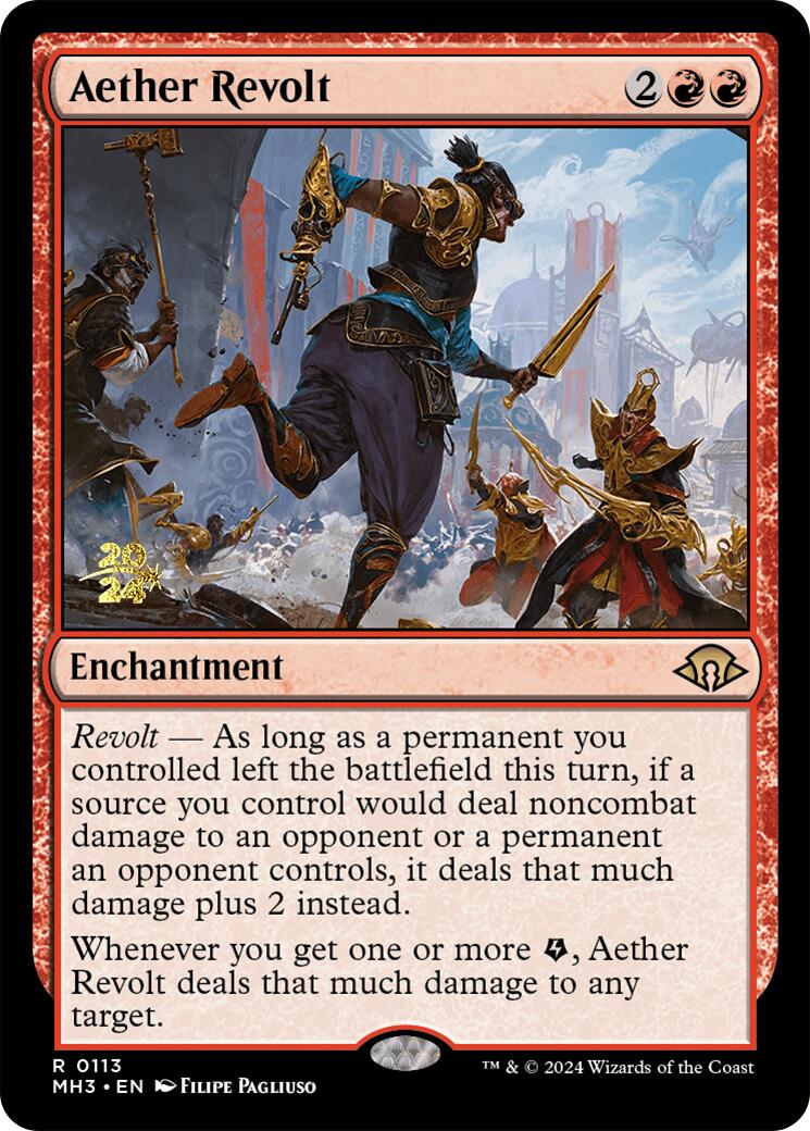 Aether Revolt [Modern Horizons 3 Prerelease Promos] | Rock City Comics