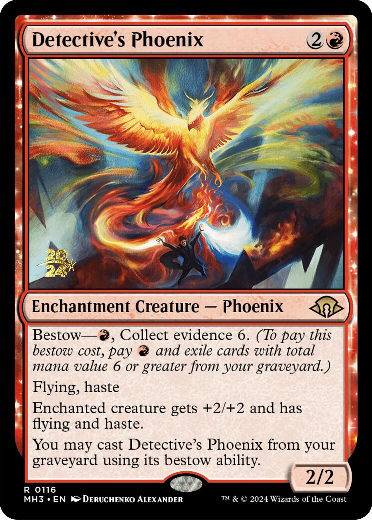 Detective's Phoenix [Modern Horizons 3 Prerelease Promos] | Rock City Comics