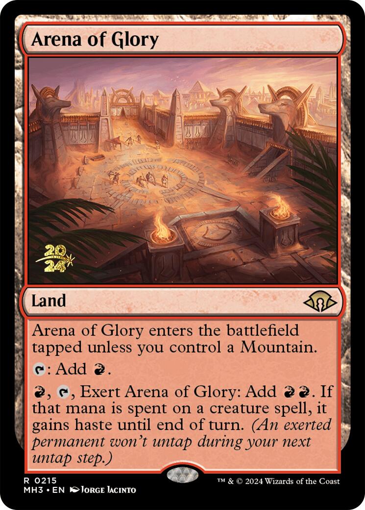 Arena of Glory [Modern Horizons 3 Prerelease Promos] | Rock City Comics