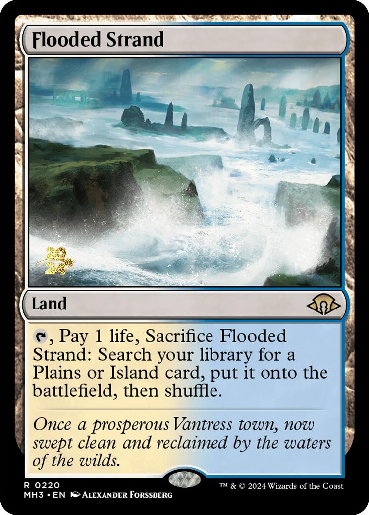 Flooded Strand [Modern Horizons 3 Prerelease Promos] | Rock City Comics