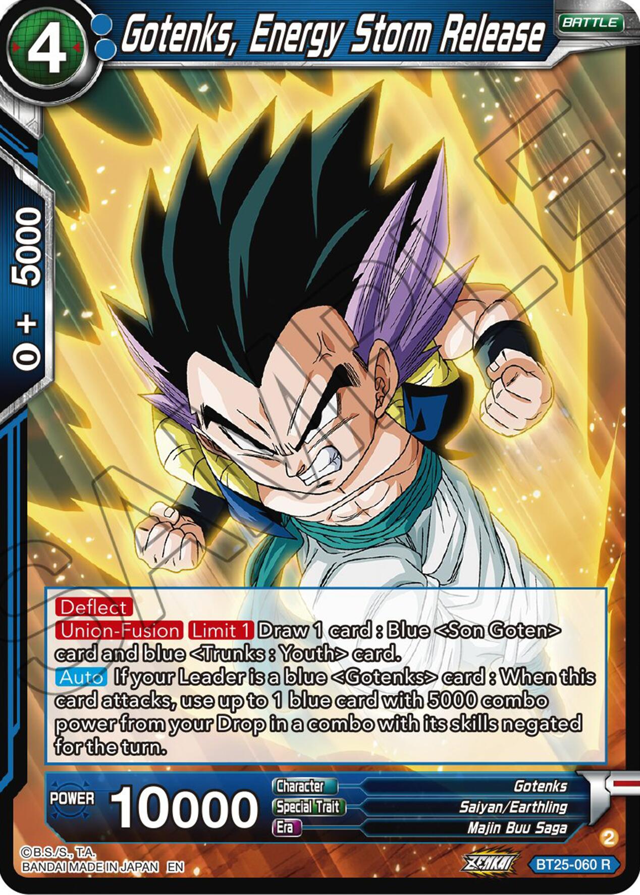 Gotenks, Energy Storm Release (BT25-060) [Legend of the Dragon Balls] | Rock City Comics