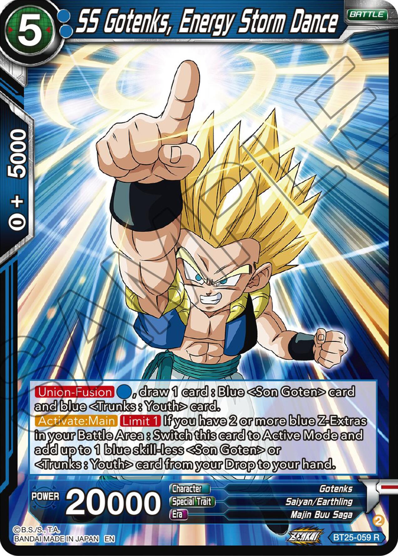 SS Gotenks, Energy Storm Dance (BT25-059) [Legend of the Dragon Balls] | Rock City Comics