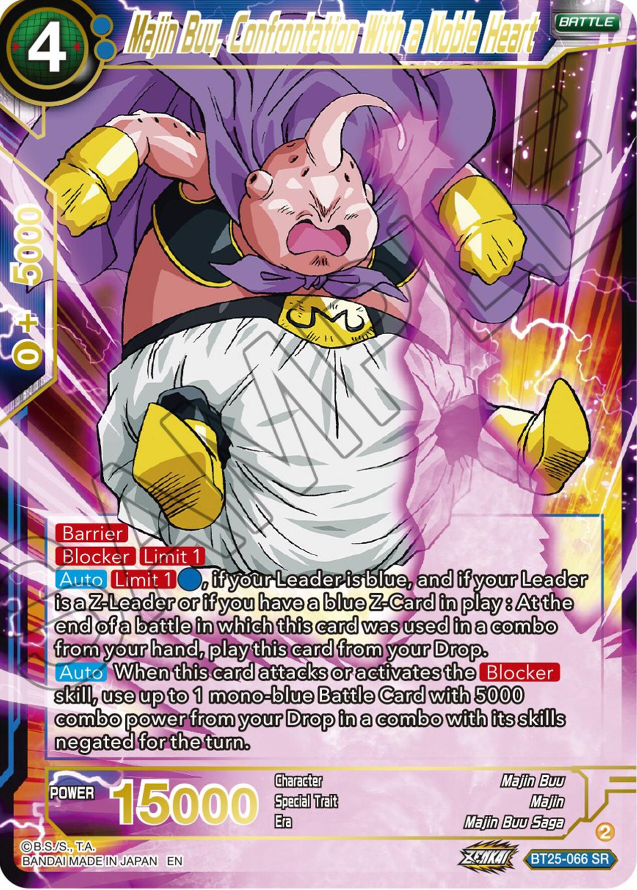 Majin Buu, Confrontaliter With a Mobile Heat (BT25-066) [Legend of the Dragon Balls] | Rock City Comics