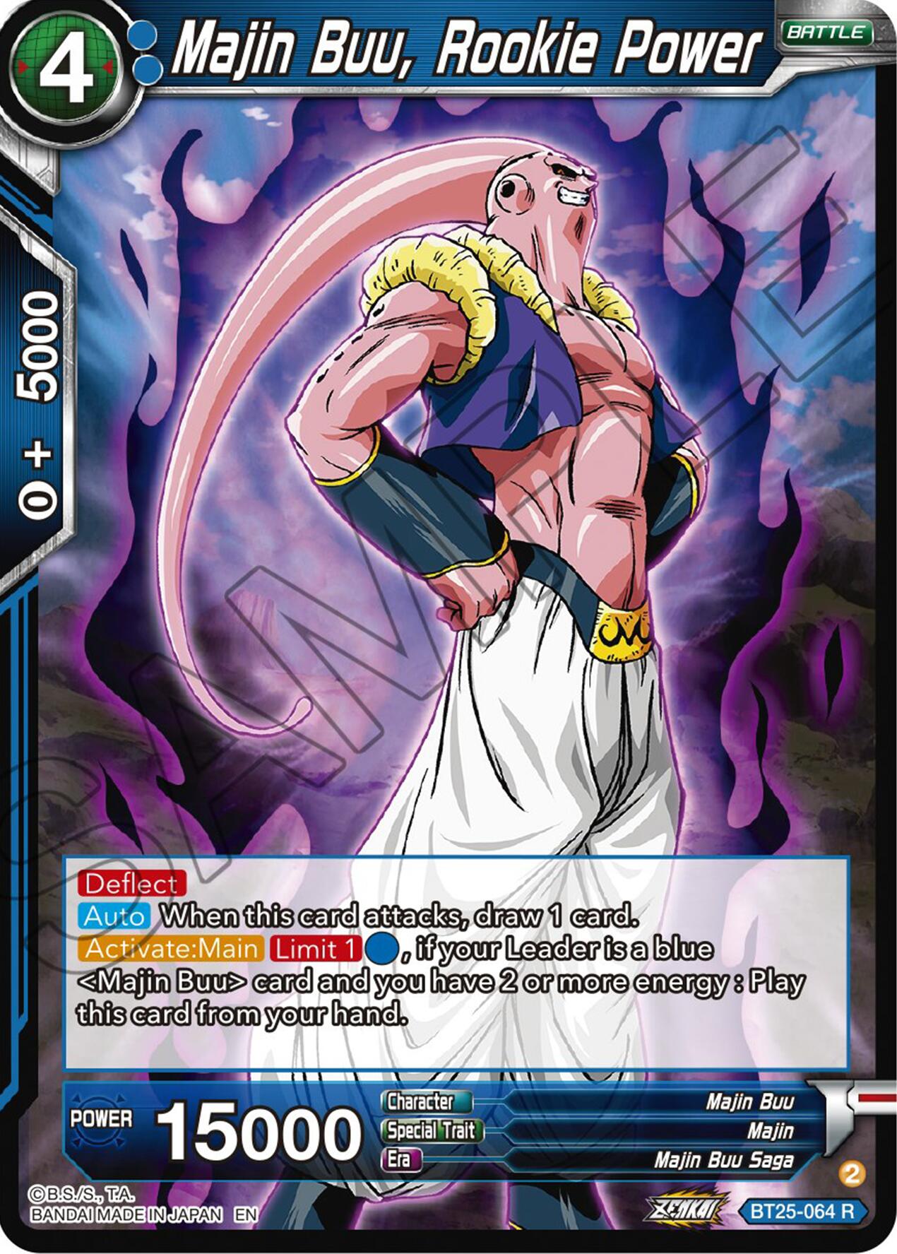 Majin Buu, Rookie Power (BT25-064) [Legend of the Dragon Balls] | Rock City Comics