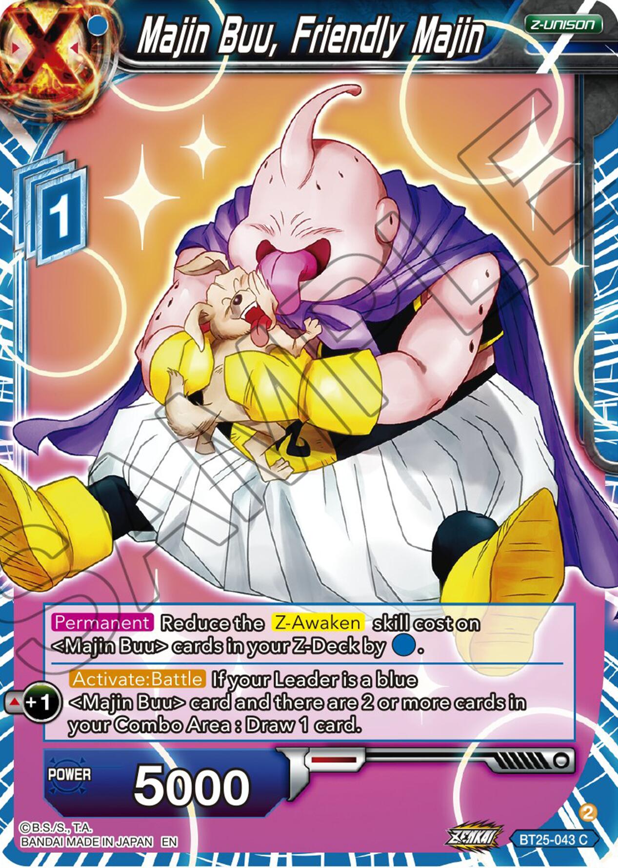 Majin Buu, Friendly Majin (BT25-043) [Legend of the Dragon Balls] | Rock City Comics