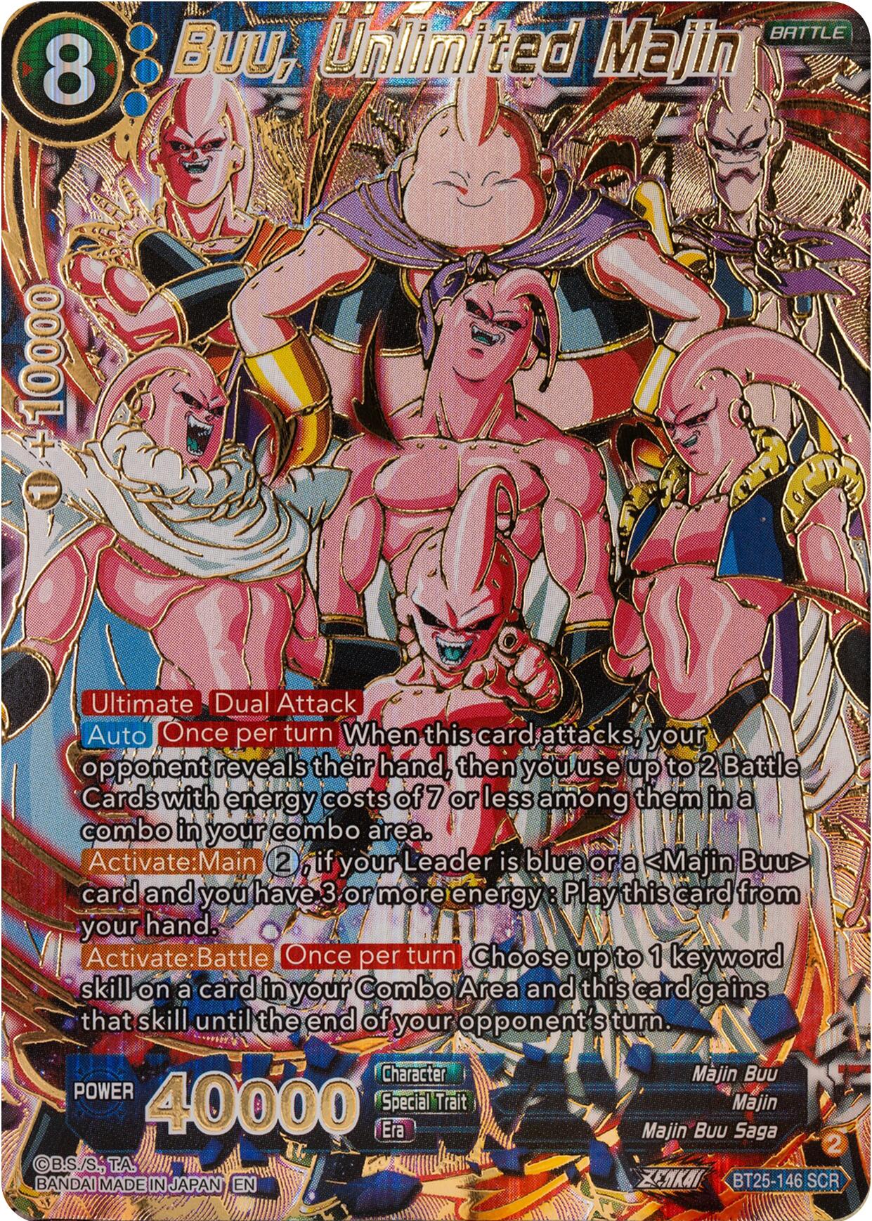 Buu, Unlimited Majin (BT25-146) [Legend of the Dragon Balls] | Rock City Comics