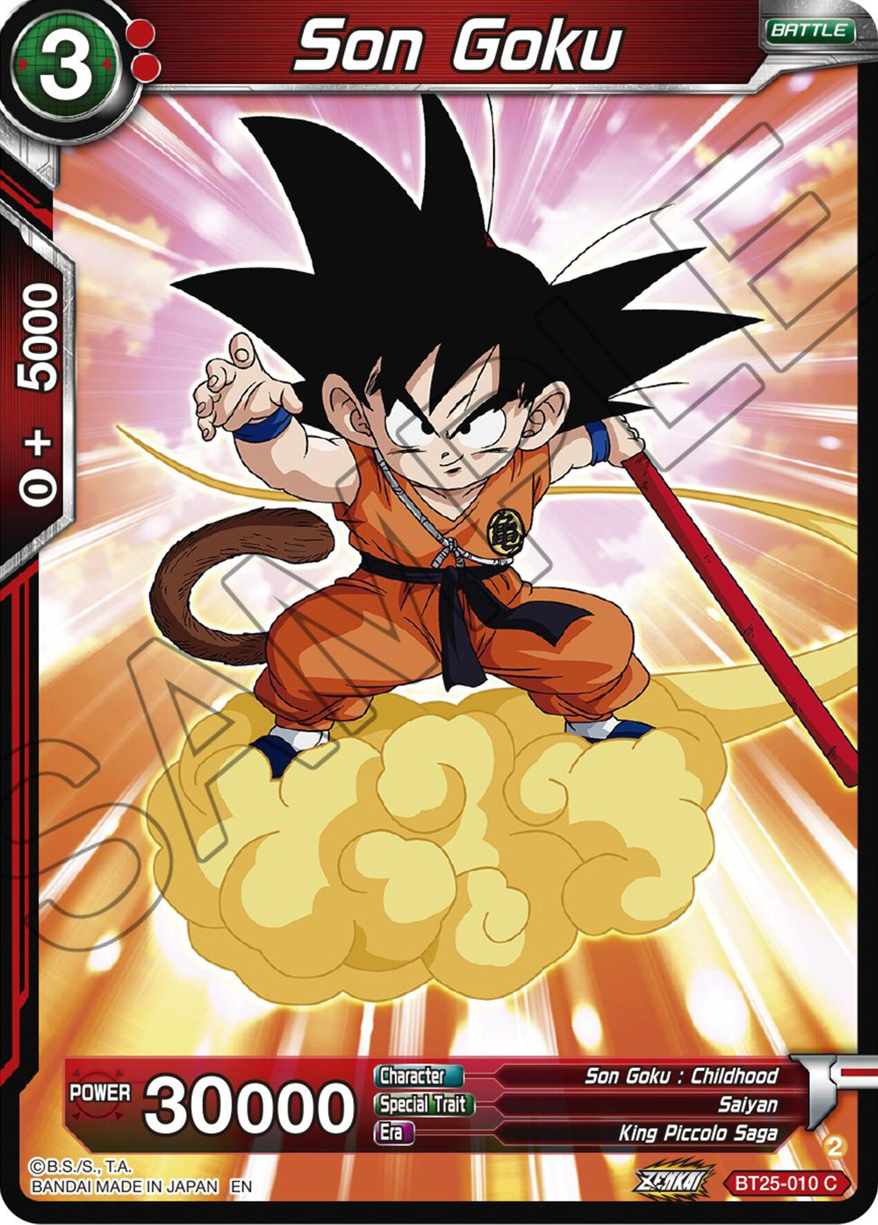 Son Goku (BT25-010) [Legend of the Dragon Balls] | Rock City Comics