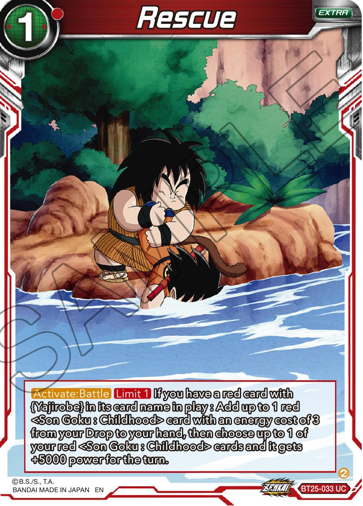 Rescue (BT25-033) [Legend of the Dragon Balls] | Rock City Comics