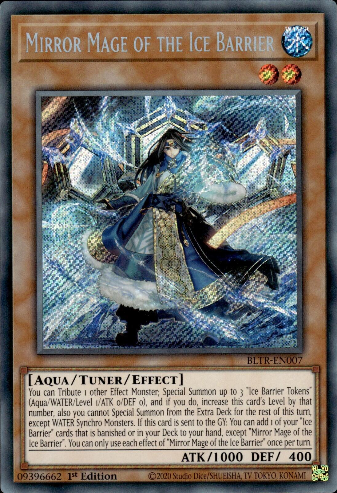 Mirror Mage of the Ice Barrier [BLTR-EN007] Secret Rare | Rock City Comics