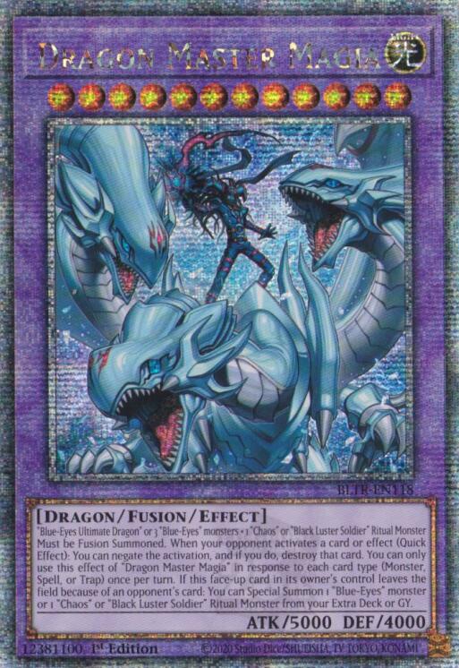 Dragon Master Magia (Quarter Century Secret Rare) [BLTR-EN118] Quarter Century Secret Rare | Rock City Comics