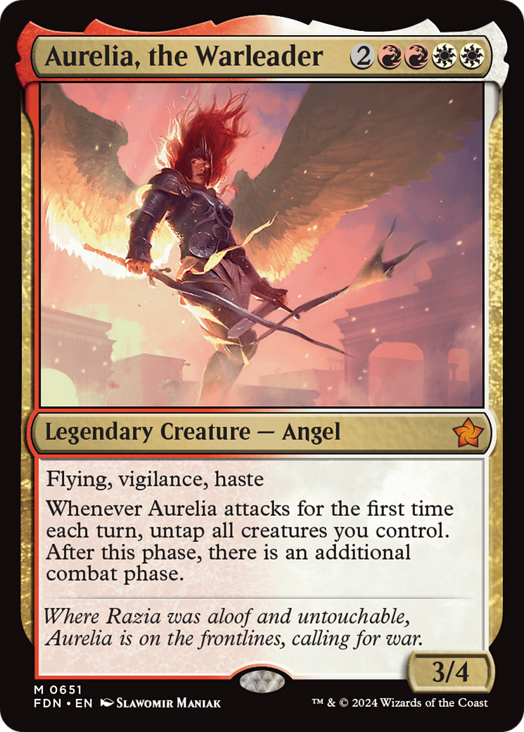 Aurelia, the Warleader [Foundations] | Rock City Comics