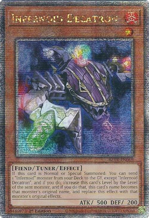 Infernoid Decatron (Quarter Century Secret Rare) [BLTR-EN069] Quarter Century Secret Rare | Rock City Comics