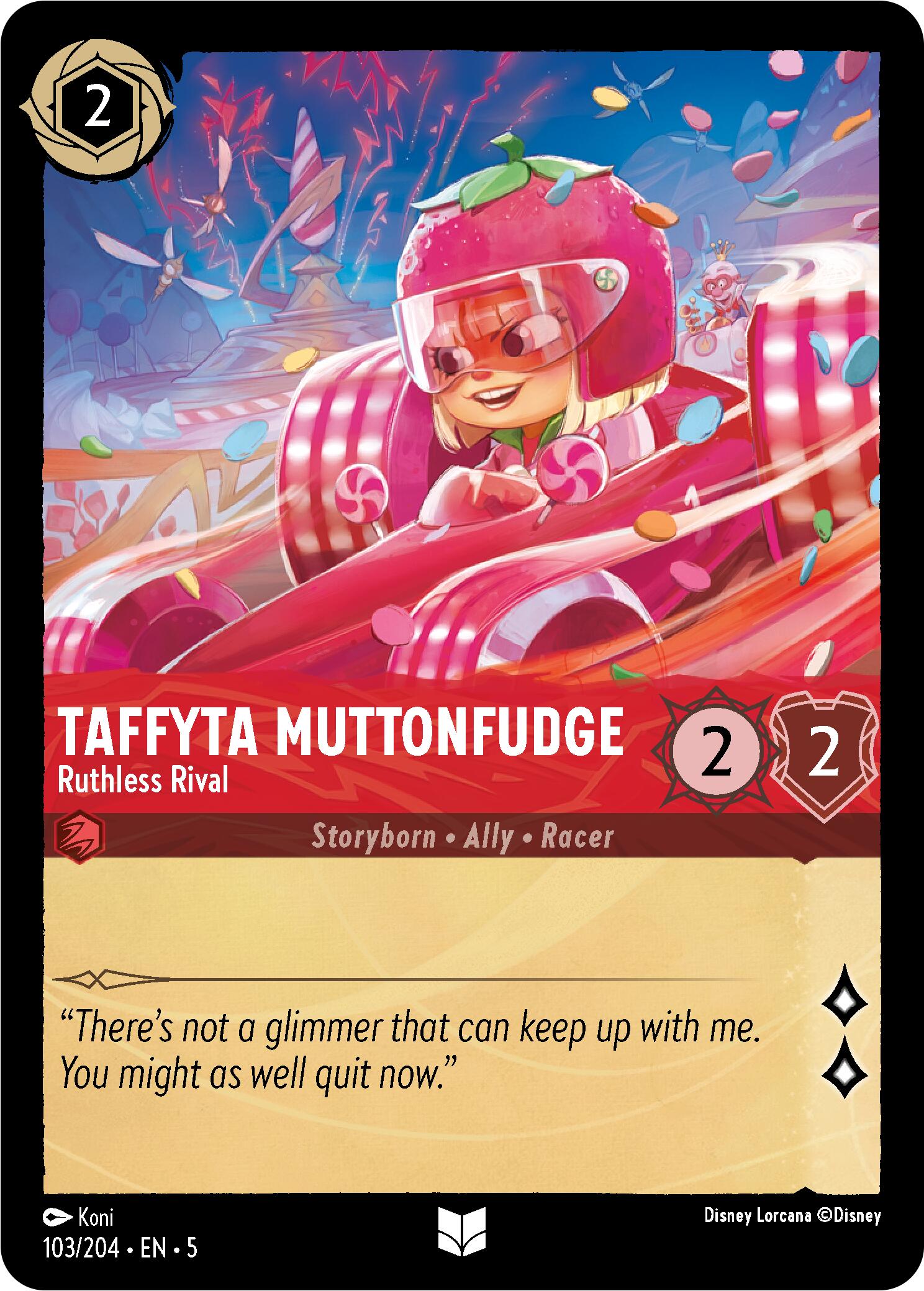 Taffyta Muttonfudge - Ruthless Rival (103/204) [Shimmering Skies] | Rock City Comics