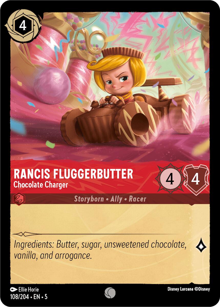 Rancis Fluggerbutter - Chocolate Charger (108/204) [Shimmering Skies] | Rock City Comics