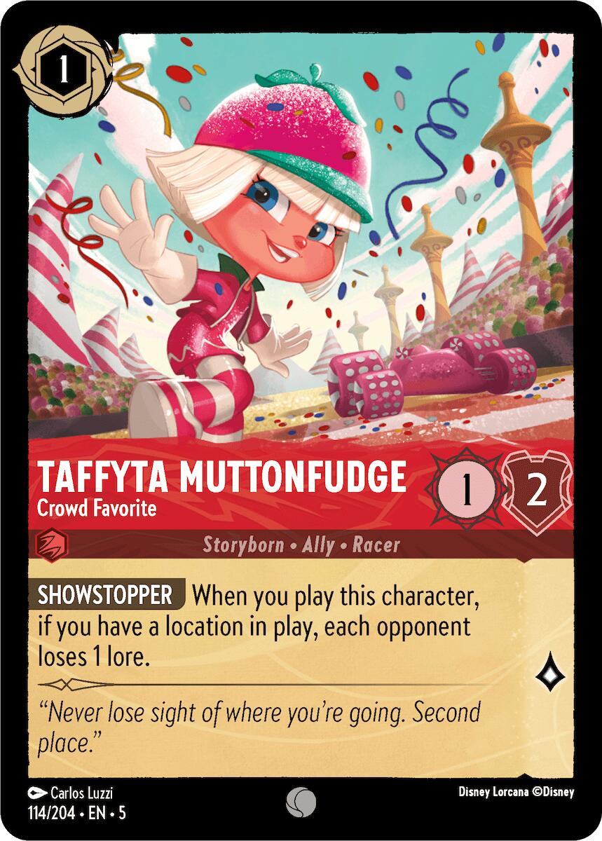 Taffyta Muttonfudge - Crowd Favorite (114/204) [Shimmering Skies] | Rock City Comics