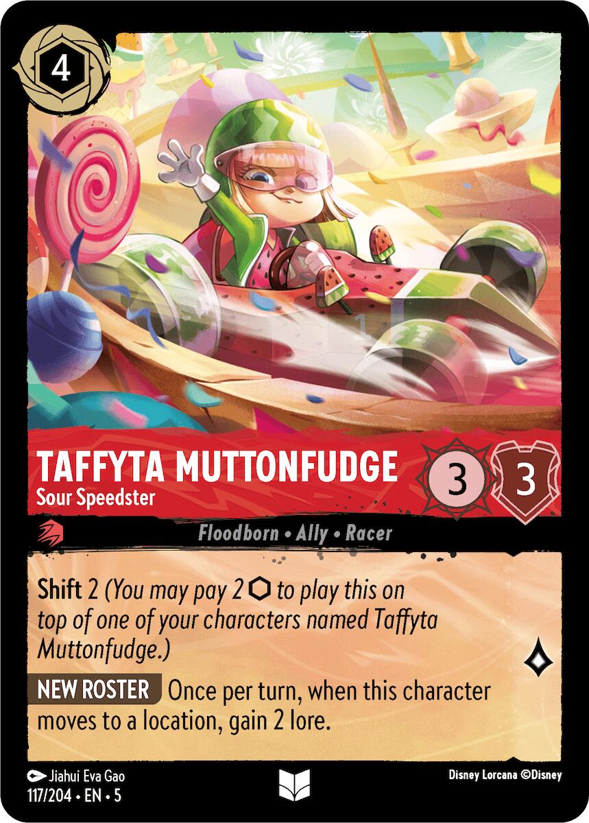Taffyta Muttonfudge - Sour Speedster (117/204) [Shimmering Skies] | Rock City Comics