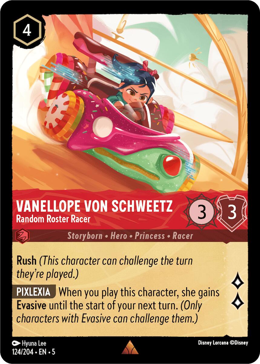 Vanellope von Schweetz - Random Roster Racer (124/204) [Shimmering Skies] | Rock City Comics