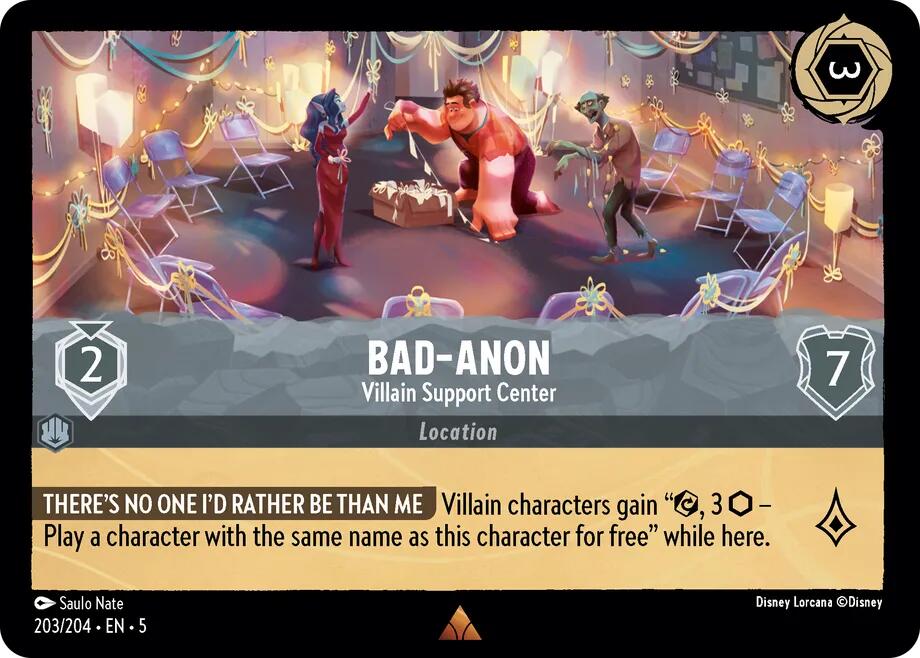Bad-Anon - Villain Support Center (203/204) [Shimmering Skies] | Rock City Comics