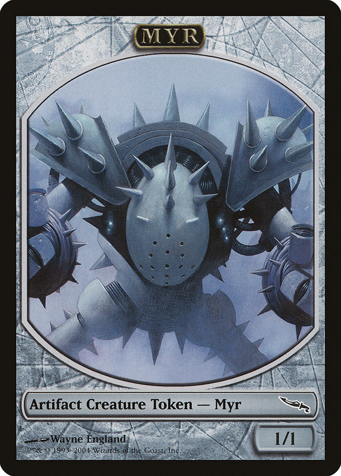 Myr Token [Magic Player Rewards 2004] | Rock City Comics
