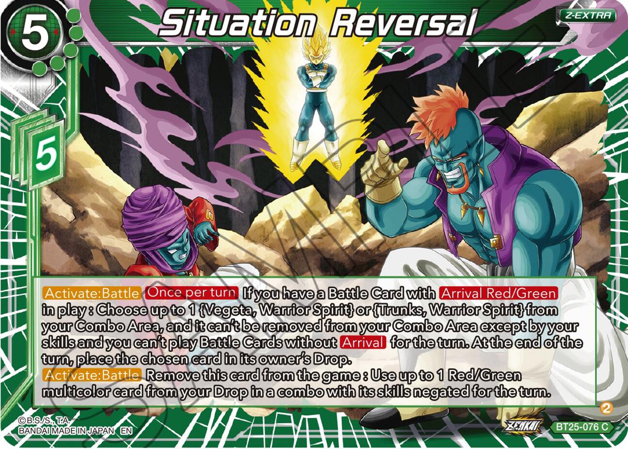 Situation Reversal (BT25-076) [Legend of the Dragon Balls] | Rock City Comics