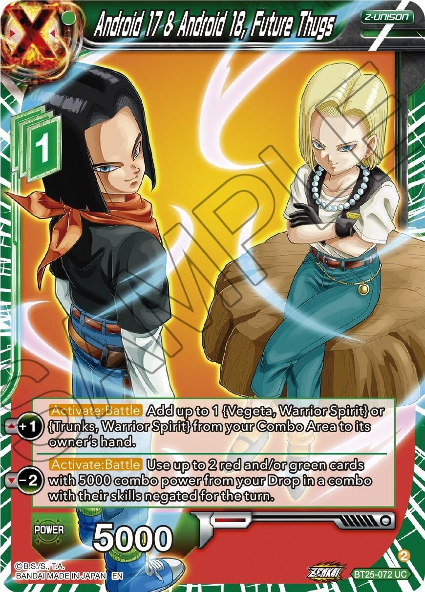 Android 17 & Android 18, Future Thugs (BT25-072) [Legend of the Dragon Balls] | Rock City Comics