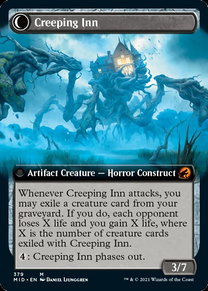 Hostile Hostel // Creeping Inn (Extended Art) [Innistrad: Midnight Hunt] | Rock City Comics