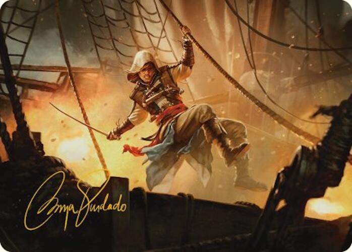 Edward Kenway Art Card (Gold-Stamped Signature) [Assassin's Creed Art Series] | Rock City Comics