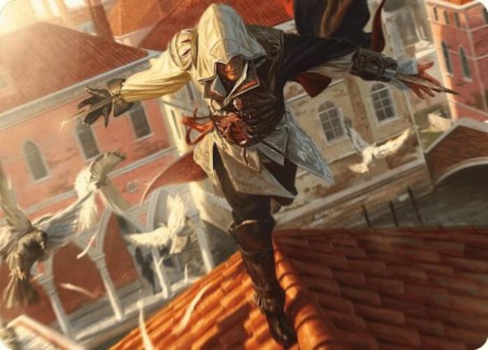 Ezio, Blade of Vengeance Art Card [Assassin's Creed Art Series] | Rock City Comics