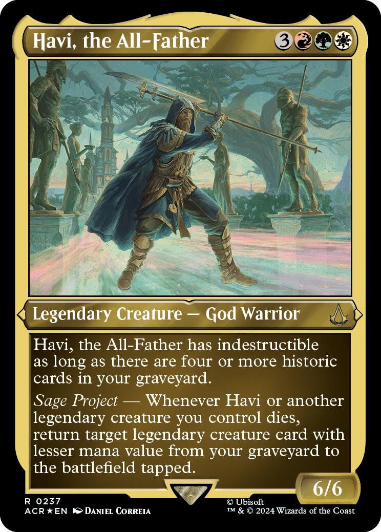Havi, the All-Father (Foil Etched) [Assassin's Creed] | Rock City Comics