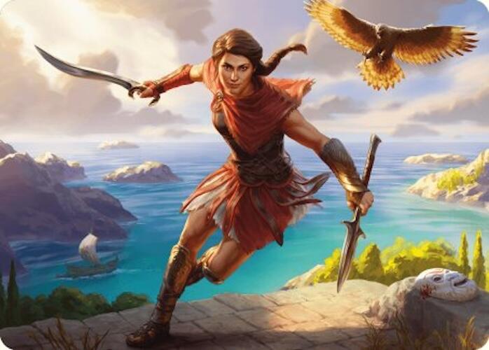 Kassandra, Eagle Bearer Art Card [Assassin's Creed Art Series] | Rock City Comics