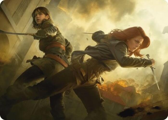 Mary Read and Anne Bonny Art Card [Assassin's Creed Art Series] | Rock City Comics