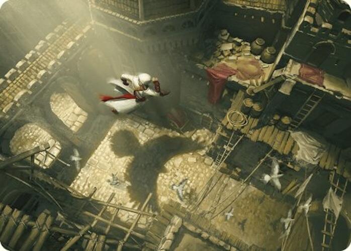 Rooftop Bypass Art Card [Assassin's Creed Art Series] | Rock City Comics